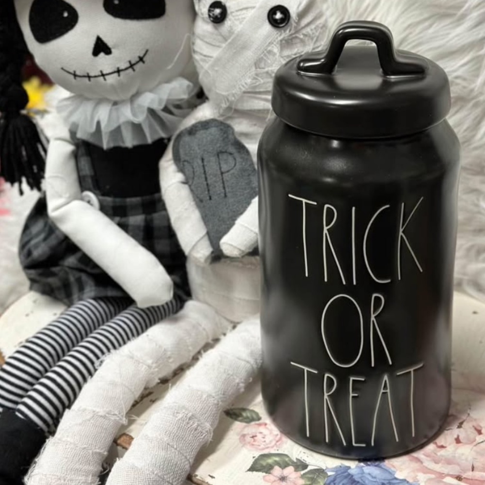 Rae Dunn Trick Or Treat Canister